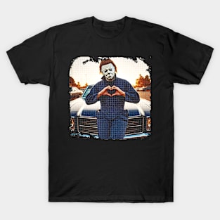 Michael Myers Heart Hands T-Shirt